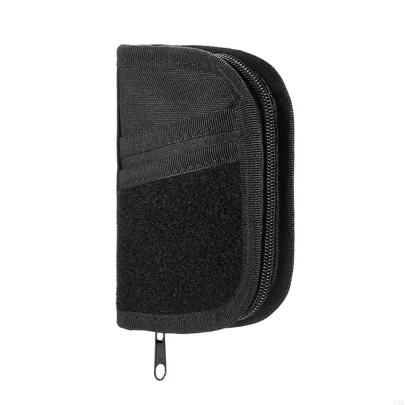 A0KE Essential Nylon Wallet with Card Slots Secure Tool&Card Organization Compartment