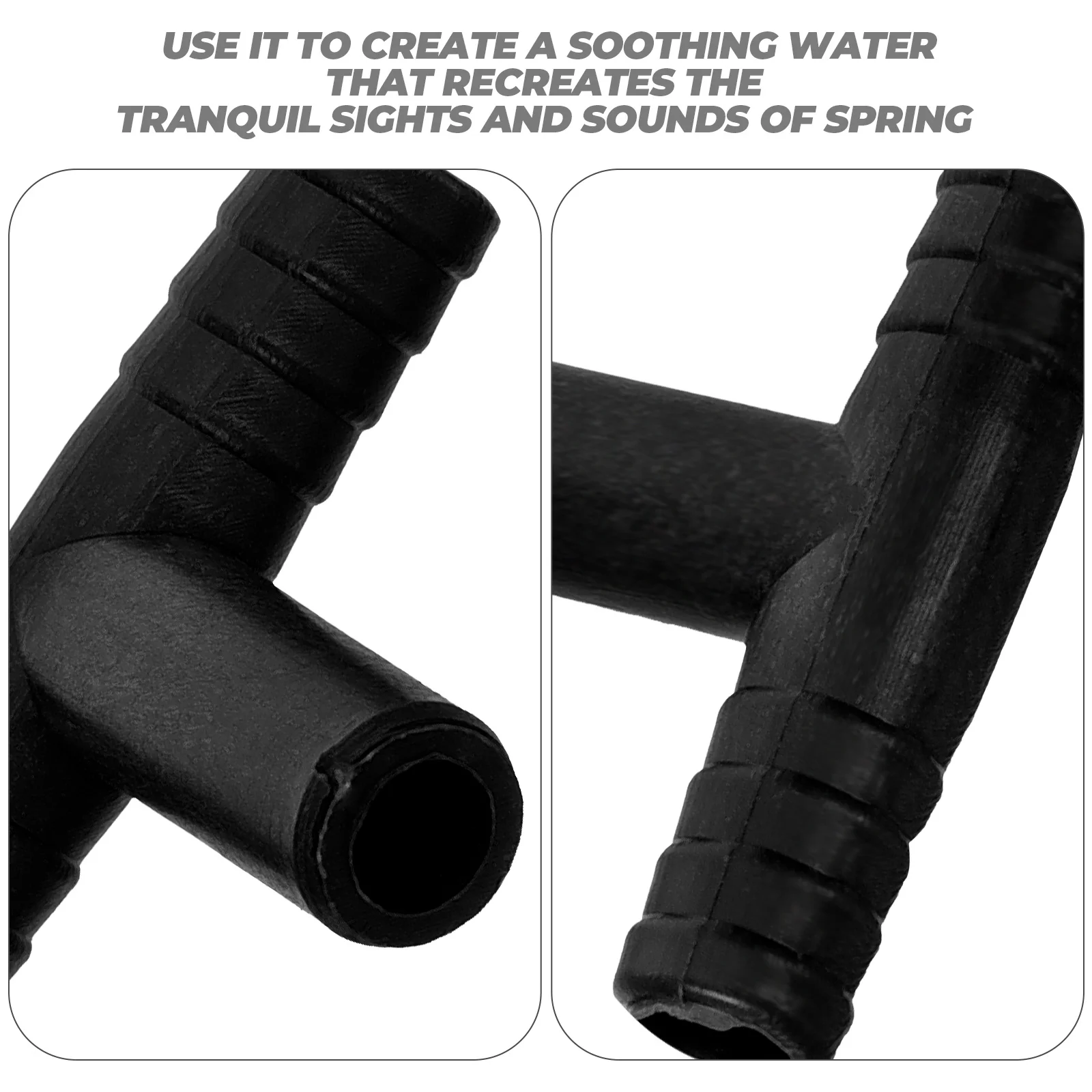 

10pcs Running Water Fountain Accessories Replacement Hose Connector For Desktop T Tabletop Waterfall Connector Diy Water Flow