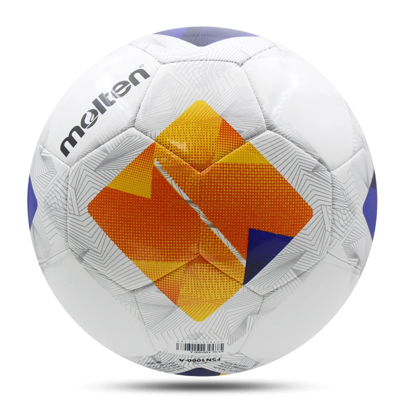 Pallone da calcio professionale originale Molten 5 Pallone da calcio ufficiale Pallone da gioco Pallone da allenamento per calcio Calcio professionale originale
