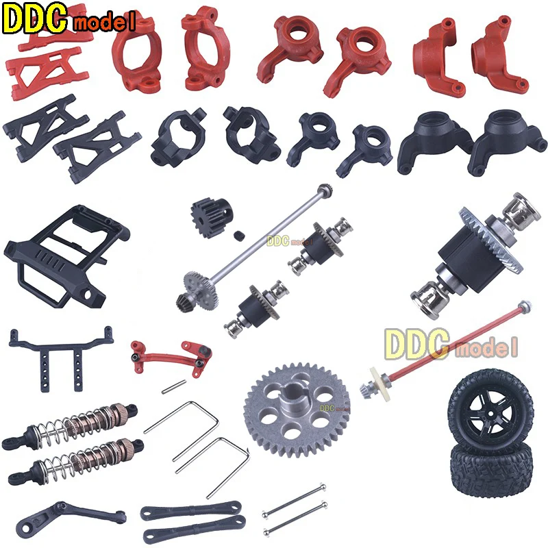 REMO HOBBY For smax 1/16 1621 1625 1631 1635 1651 1655 remote control RC Car Spare Upgrade Parts  differentia gear arm  wheel 