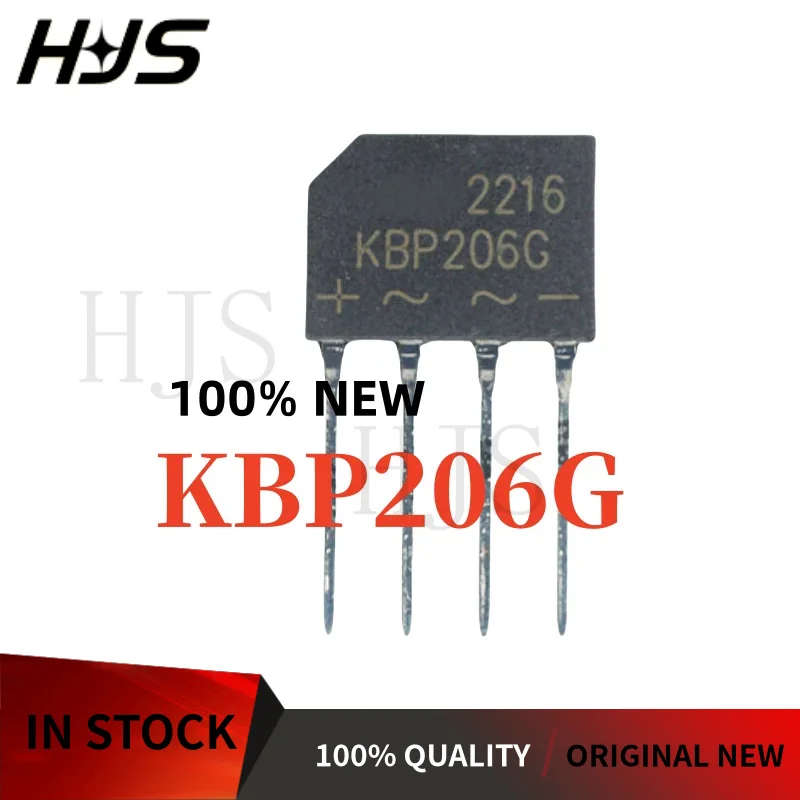 10PCS KBP208G KBP206G KBP210G KBP208 KBP206 KBP210 rectifier bridge Rectifier bridge stack