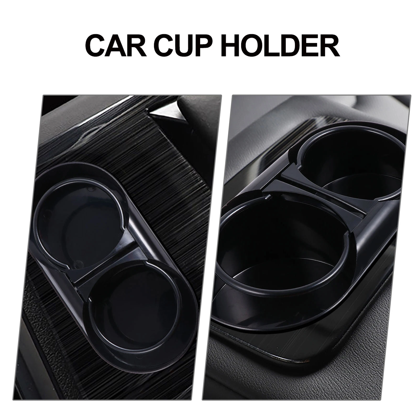 

1PCS Plastic Car Cup Holder Beverage Rack for Vehicle Can Bottle Storage Anti Skid Winter Use Automotive Drink