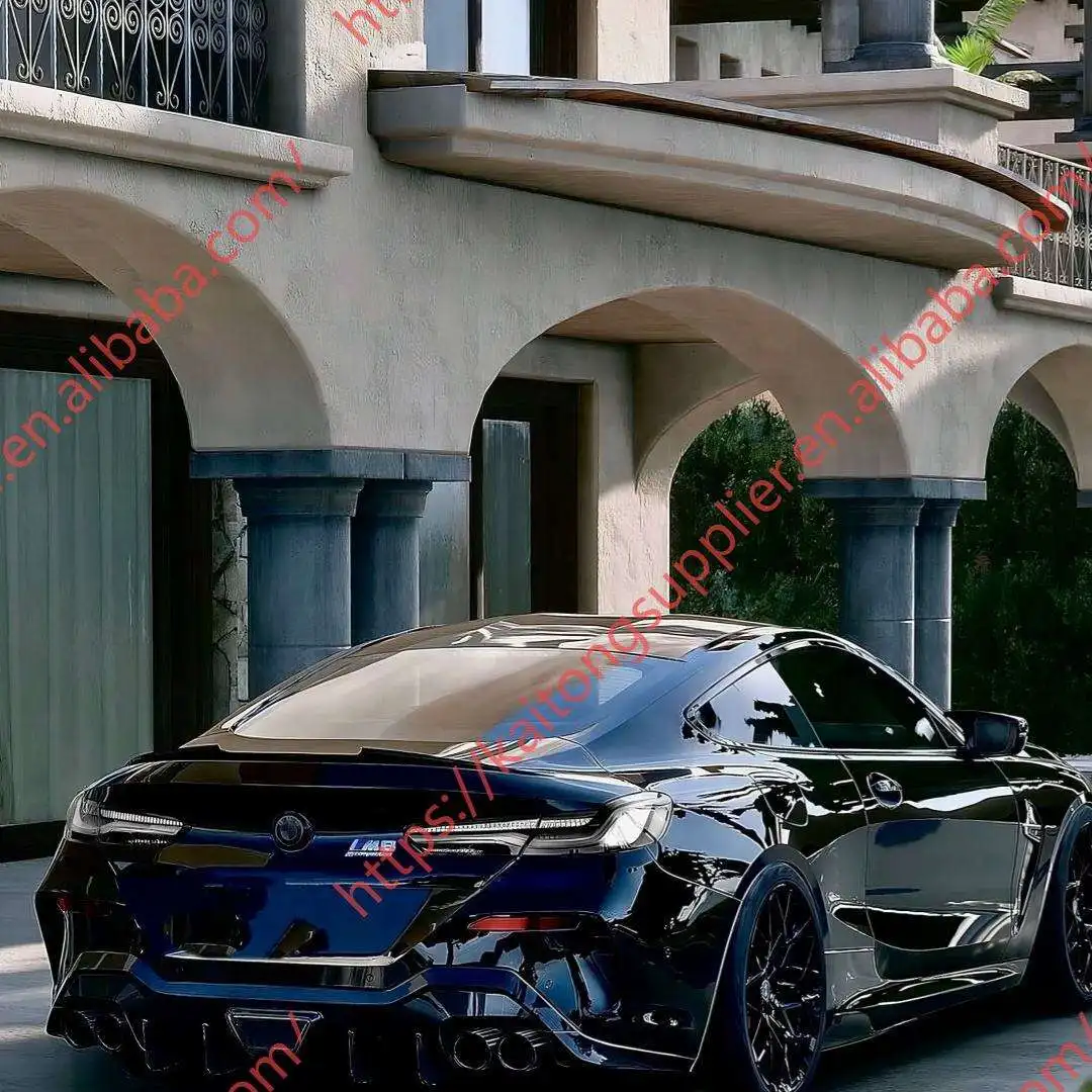 For BMW M8 8 Series 2019-2025 Custom Clear Lens Tail Light Black Venom Style Handmade Rear Light for Enhanced Vehicle Appeal