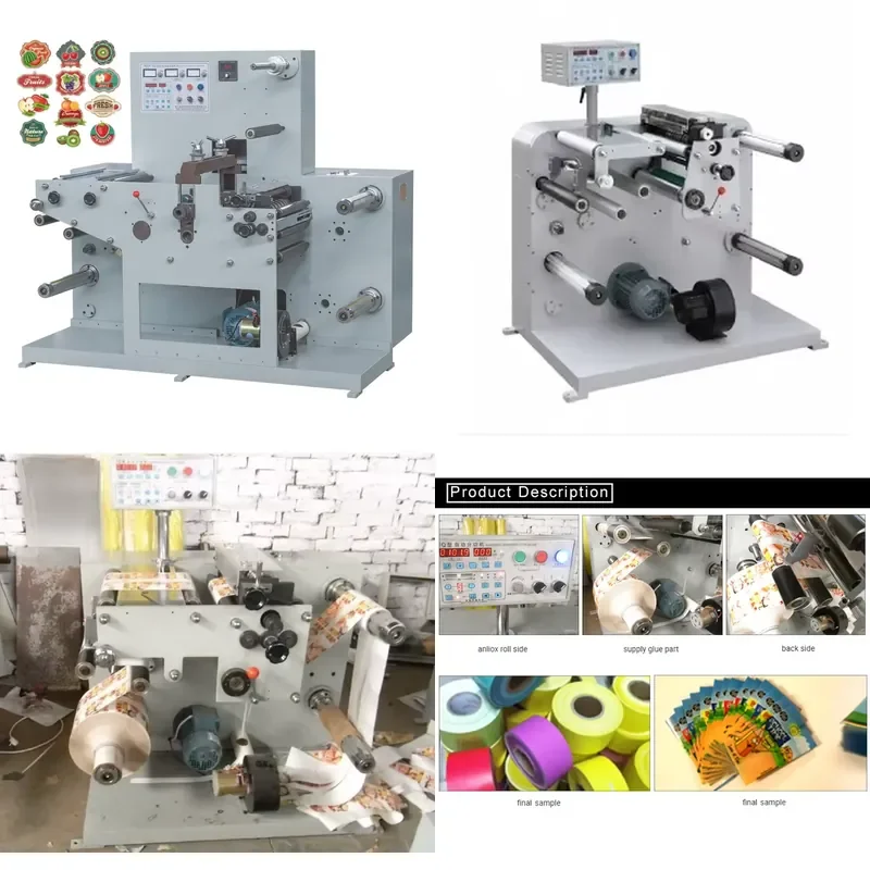 for Nice Price Brand New Fully Automatic Label Plastic Film Slitting and Rewinding Machine