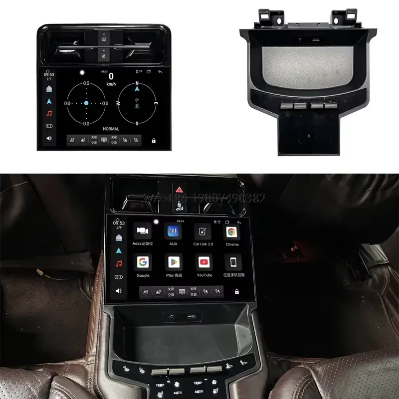 wmwmnu New Arrival for 970 2010-2016 Car Digital Rear AC Screen Panel Automotive LCD Display