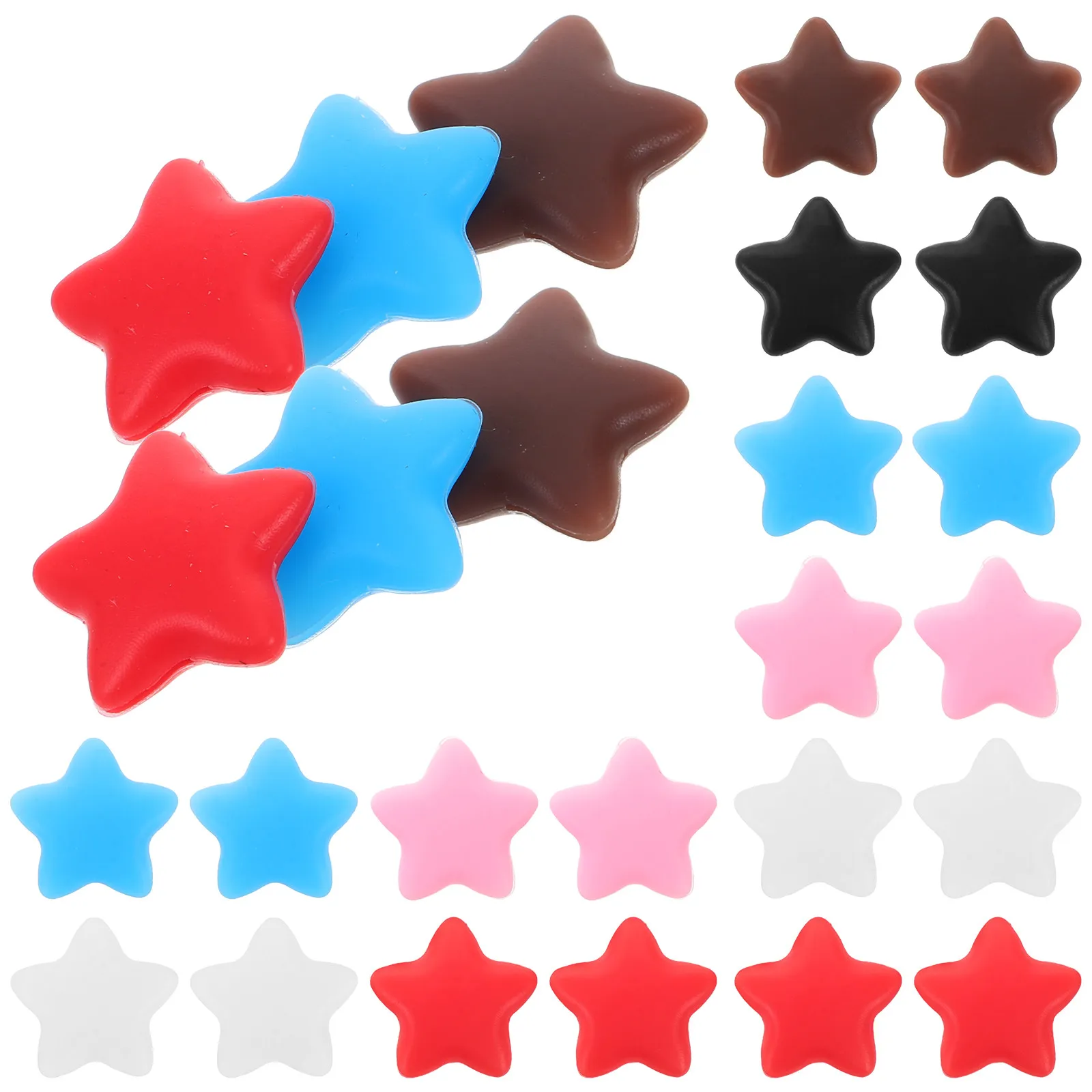 60Pcs Anti-Slip Silicone Ear Grips for Glasses Comfortable Eyeglass Ear Hooks Non-Slip Holders Accessories Eyewear Retainer
