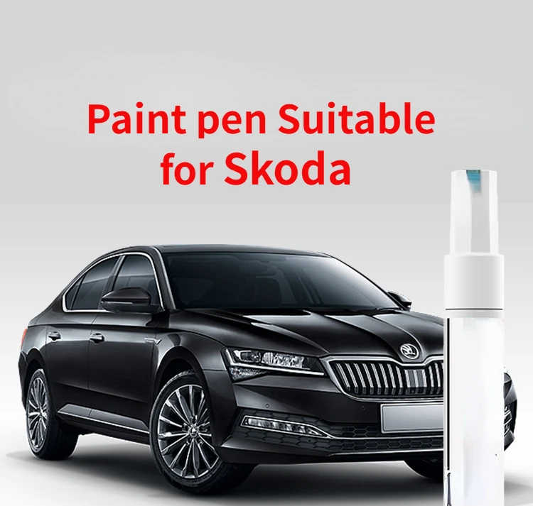 

Paint pen Suitable for Skoda Rapid Kodiaq GT Rapid Spaceback Rapid Speed Kodiaq White KAMIQ OCTAVIA Fabia paint car repair