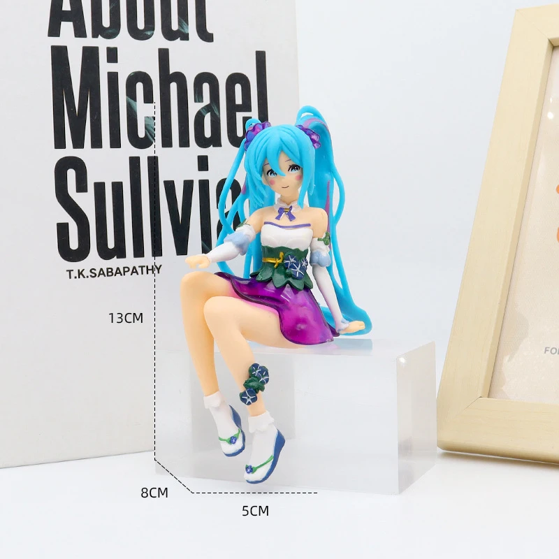 Figura DE ACCIÓN DE Hatsune Miku, modelo de regalo, coleccionables para niños figuritas, alrededor de 20cm, 1 pieza