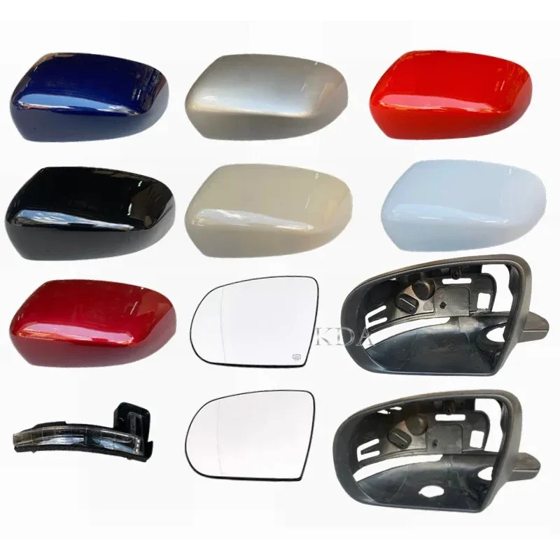 Car Rear Heated Mirror Glass Cover Frame Turn Signal Light for JEEP Cherokee 2014 2015 2016 2017 2018 2019 2020 2021