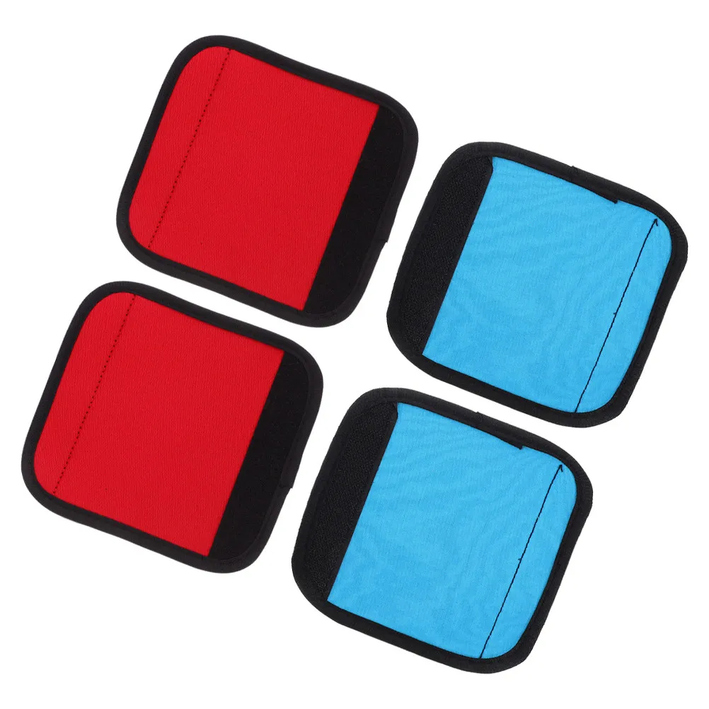 4Pcs Anti-Slip Pull-Up Bar Grip Cover Horizontal Bar Handle Sleeve for Home Gym Fitness Equipment Dumbbell Barbell Palm Grip Pad - view 4