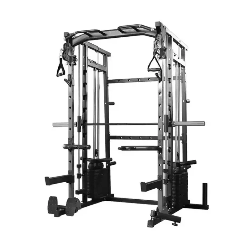 All-in-One Commercial Gym Trainer Multifunctional Smith Machine Power Rack