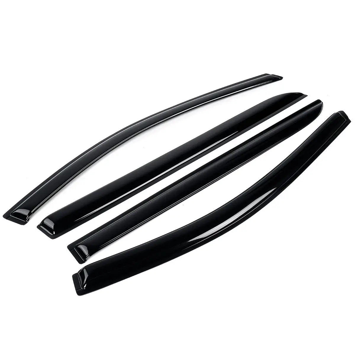 Acrylic Car Window Visors Guard Vent Cover Trim Deflector Sun Rain Guard Shell For Honda For Odyssey 2005-2017 Awnings Shelters