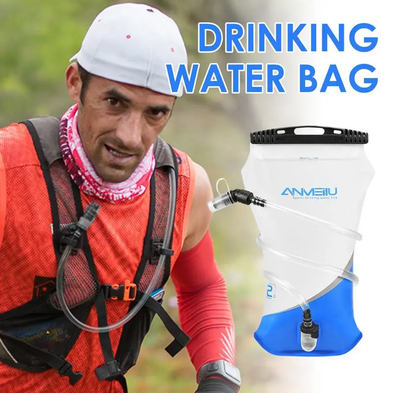 Water Pouch Leak-Proof Hydration Packs With High Capacity Convenient Versatile Odorless Water Storage For Hiking Outdoor