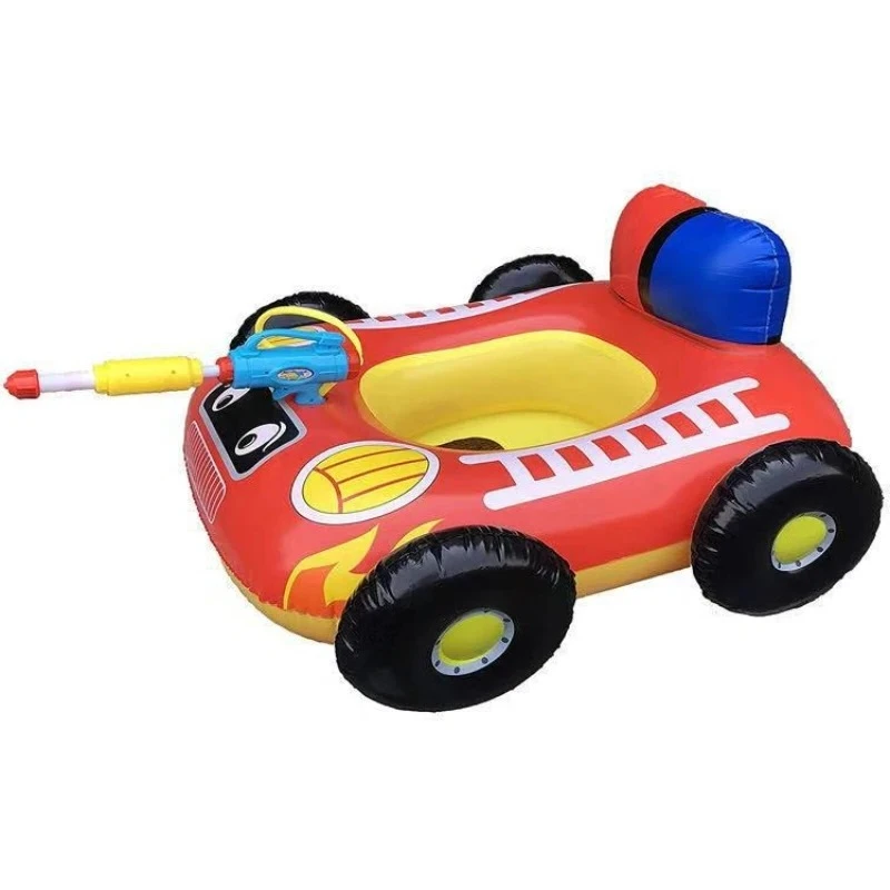 Piscina ao ar livre brinquedo brincalhão brinquedos infláveis carro pistola de água para crianças diversão aquática veículo inflável pulverização diversão