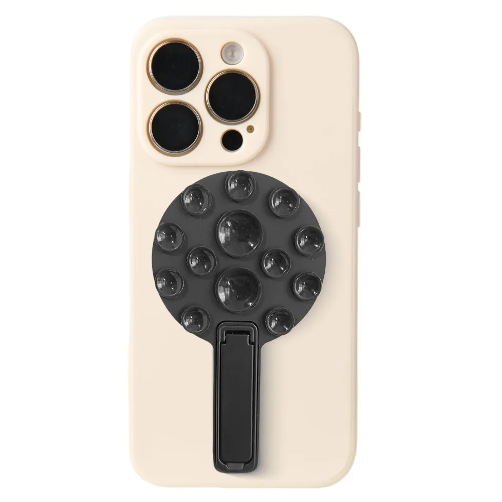 

Universal 2 in 1 Suction Cup Phone Mount Silicone Self-Adhesive Cell Phone Bracket Adjustable Foldable Mobile Phone Stand