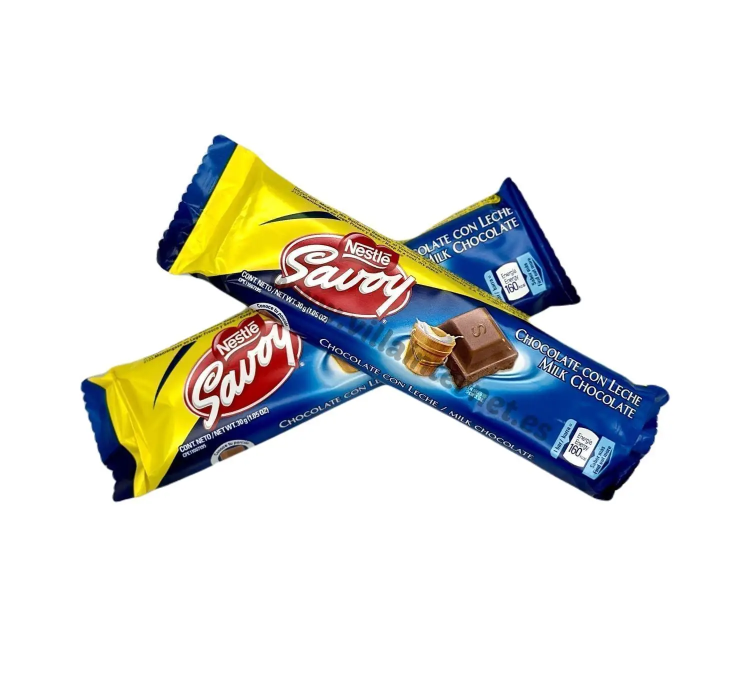 Nestlé Savoy milk chocolate 12 units (360g)
