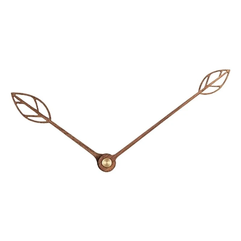 12PD Pack Of 5 Wooden Clock Hands Kits for DIY Repair and Replacement for 10 12 14 16