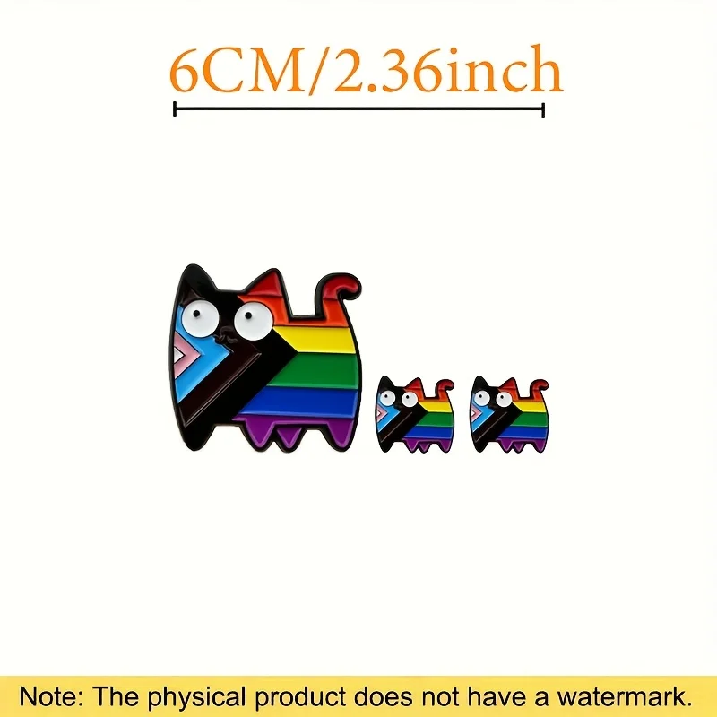 

4 шт./компл. модная семейная виниловая наклейка с радужным котом- Fun Pride Vibe для рюкзаков/настольных компьютеров/чехлов для телефонов