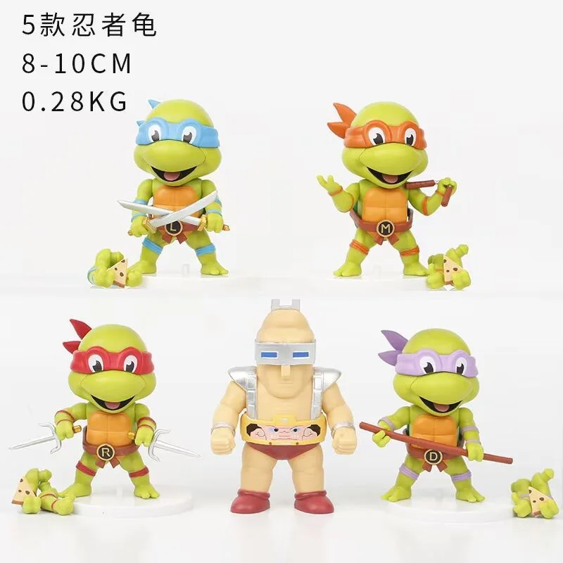 NECA Teenage Mutant Ninja Turtles TMNT Action Figure Film Edition Movable Movies Model Turtle Ninja Anime Kids For Toy Doll Gift