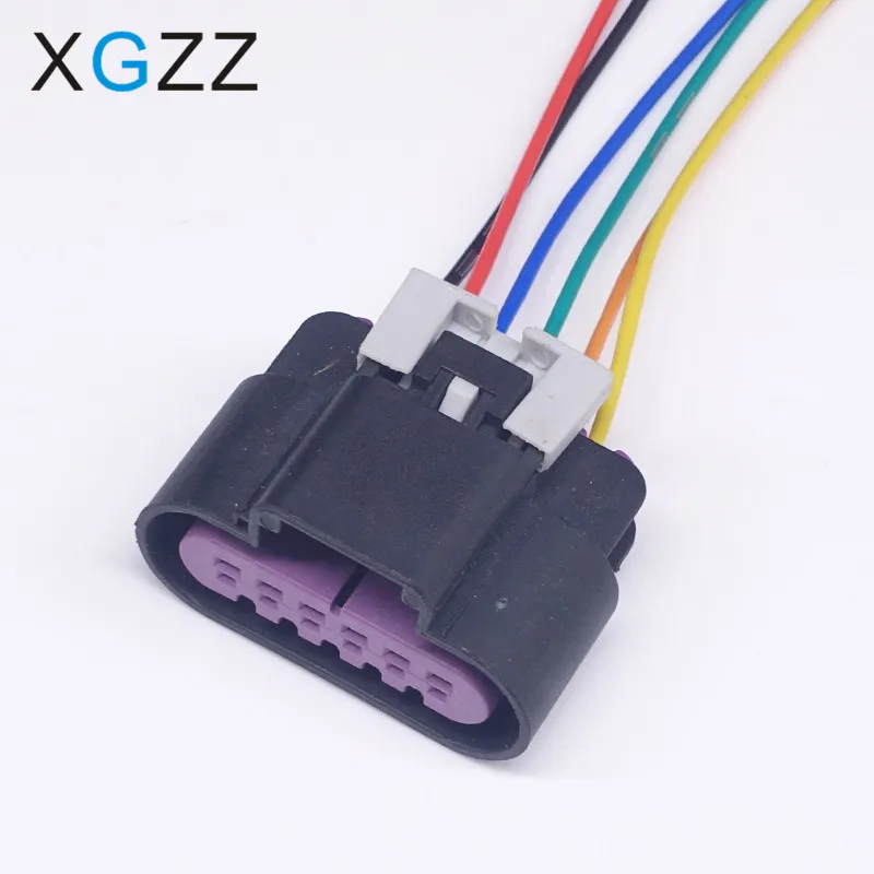 XG7061E-1.5-11/21 6 Pin  Female Male Car Connector 15326829 15397577 For LS3 LS7 CTS-V Accelerator Pedal Position Sensor Plug