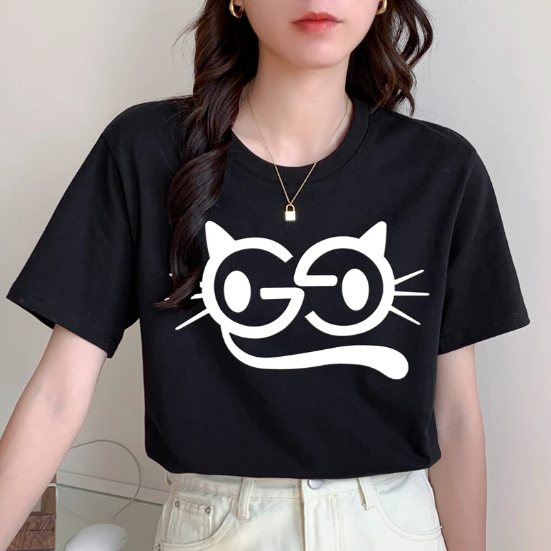 

TuangBiang Summer 2023 Flocking Cartoon Cotton Women T-Shirts Korean O-Neck Short Sleeves Soft Tshirts Casual Chic Female Tops