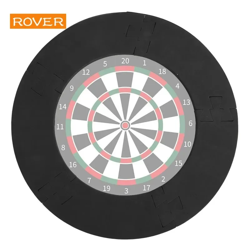 Splicing Dartboard Surround Wall Protector Eva Black Dartboard Wall Elasticity Durable Dart Protective Board Thicken Dart Tool