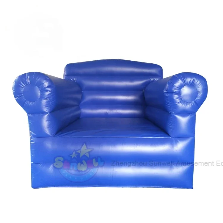 Big inflatable air sofa blow up chair for kids toys inflatable advertising model