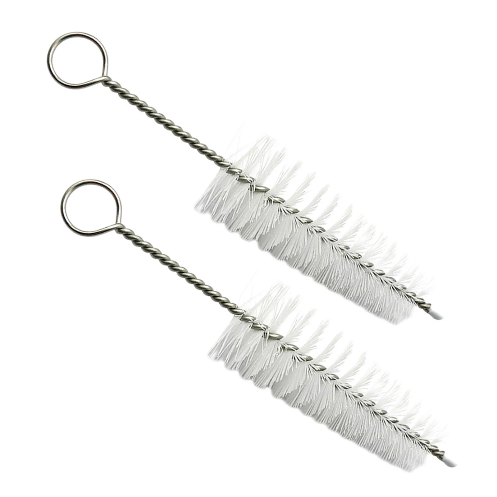 

2pcs Saxophone Sound Hole Cleaning Brush Stainless Steel Nylon Durable Wind Instruments Tool Multipurpose Music Supply For