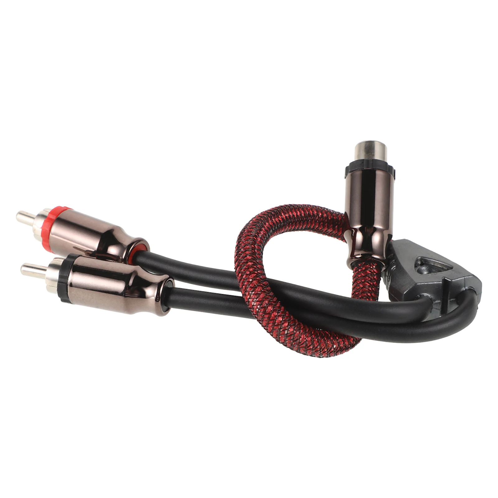 

Dual Signal Line Cable Car Audio Bare Copper Wire Mesh Design For Amplifier Subwoofer Speaker System Car Speaker Wire Audio