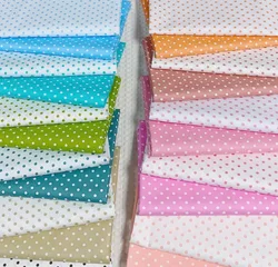 160x50cm 5mm Dot Cotton Twill Printed Fabric Bedding Handmade Clothes All-Cotton