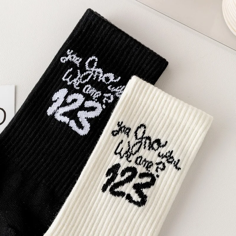 RRR123 small fashion brand American FOG High street socks ins men\'s and women\'s fashion trend all sports socks