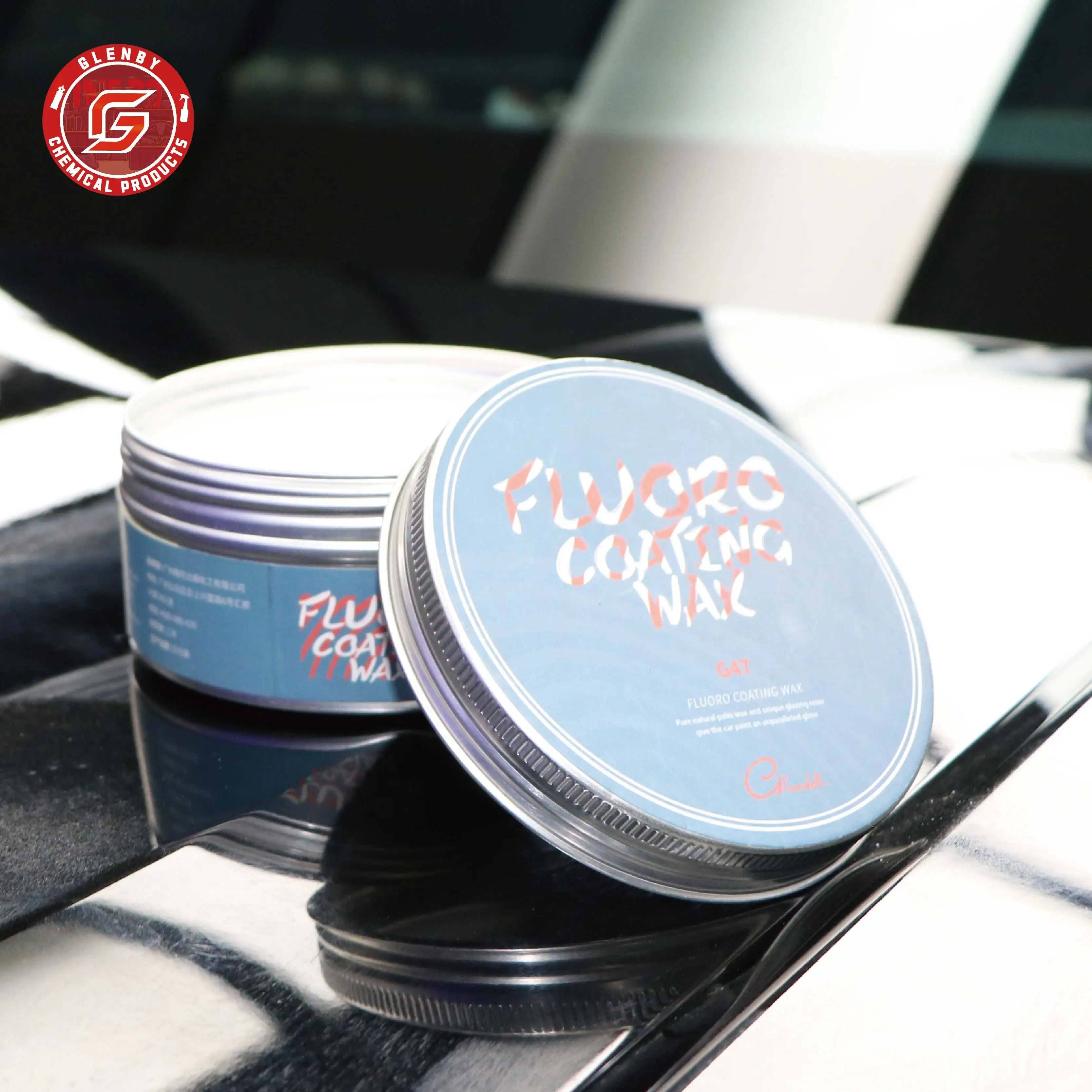 Glenby G47 Top-grade Fluoro Coating Wax Super Hydrophobic High Gloss Protect Paint Coating Speed fast coating wax
