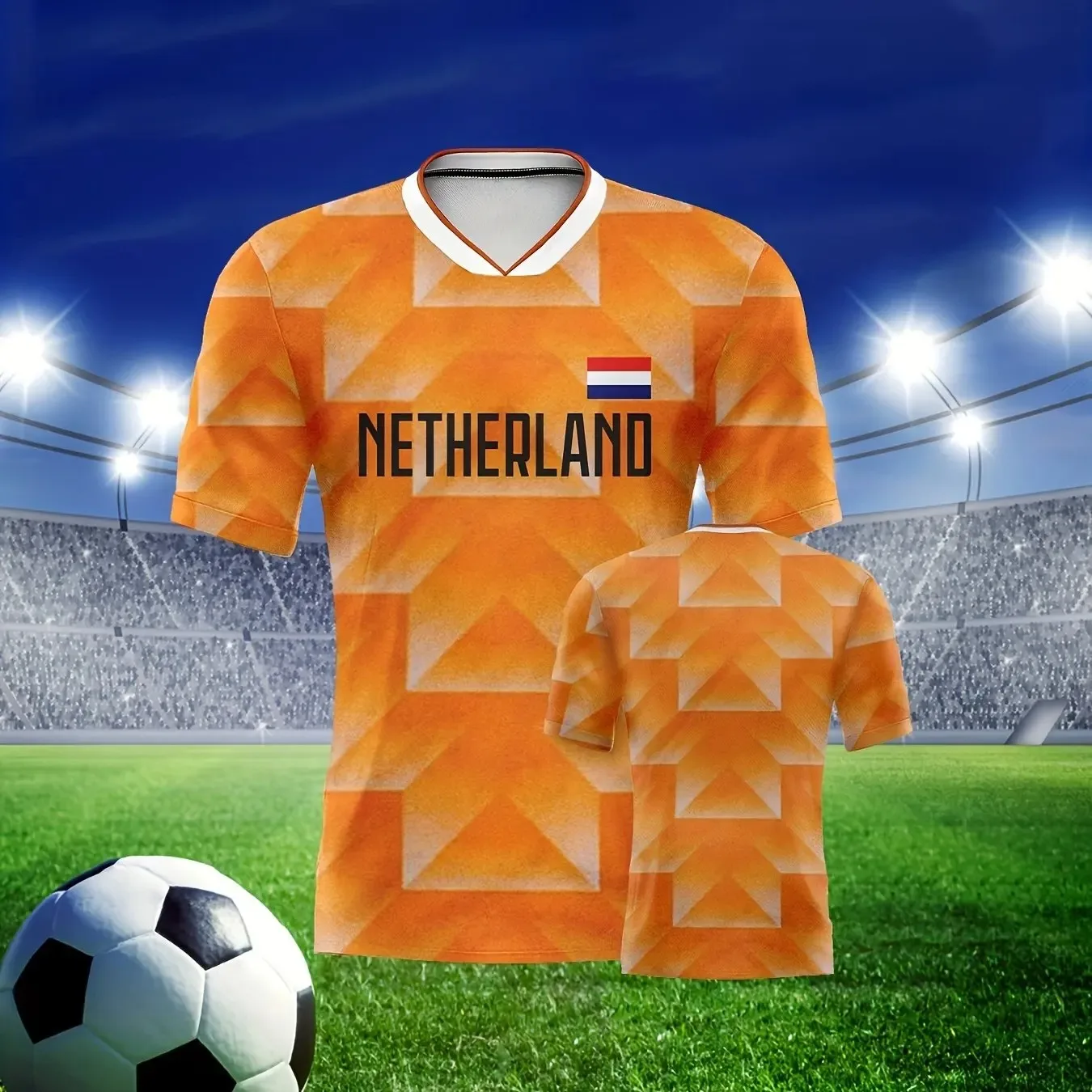 Camisas de fãs de futebol europeu, camisas de manga curta com decote em V, roupas para espectadores, roupas de treino, roupas esportivas para atividades ao ar livre, presentes de férias