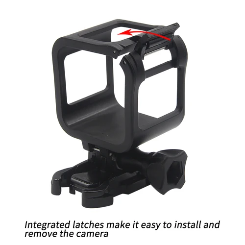 Imagen 2 del producto Funda protectora con marco para Gopro Hero 4 plus Hero 5 Session, cubierta negra con borde para cámara de acción Go Pro, accesorios para Cámara de Acción