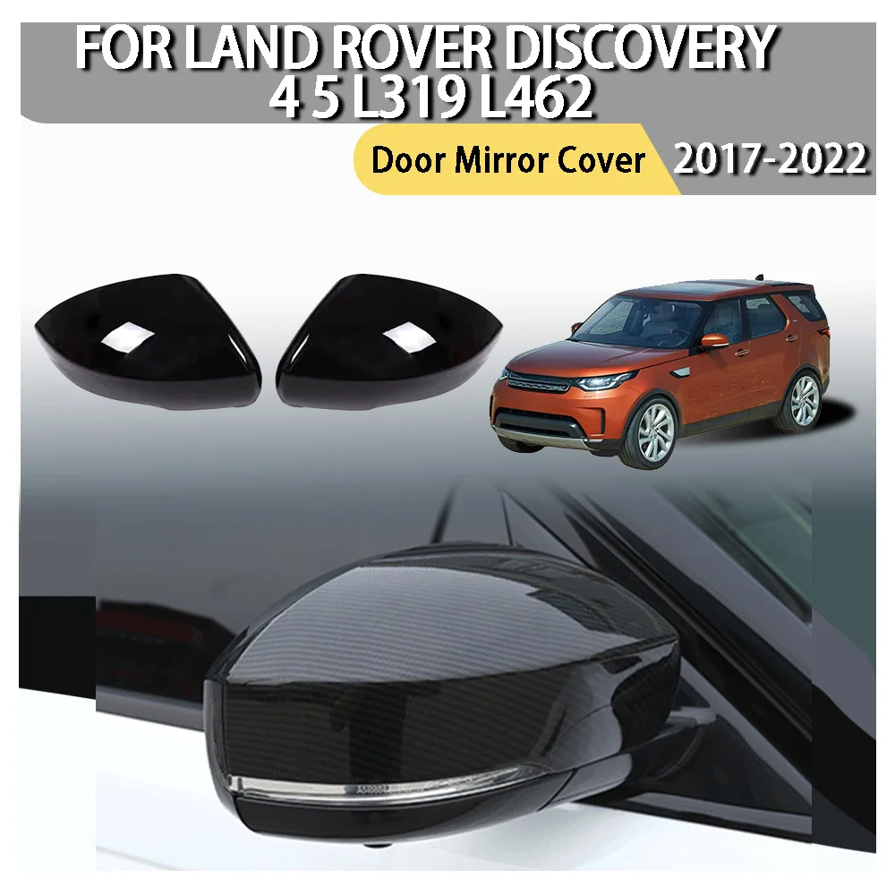 Door Mirror Cover For Land Rover Discovery  4 5 L319 L462 2017 2018 2019 2020 2021 2022 Car Decoration Car Upgrade Car Styling