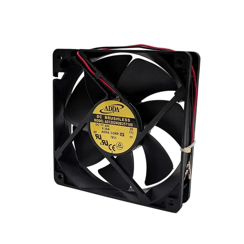 NEW ORIGINAL AG12024UB257100 24V 0.30A 12025 120*120*25mm 12cm COOLING FAN