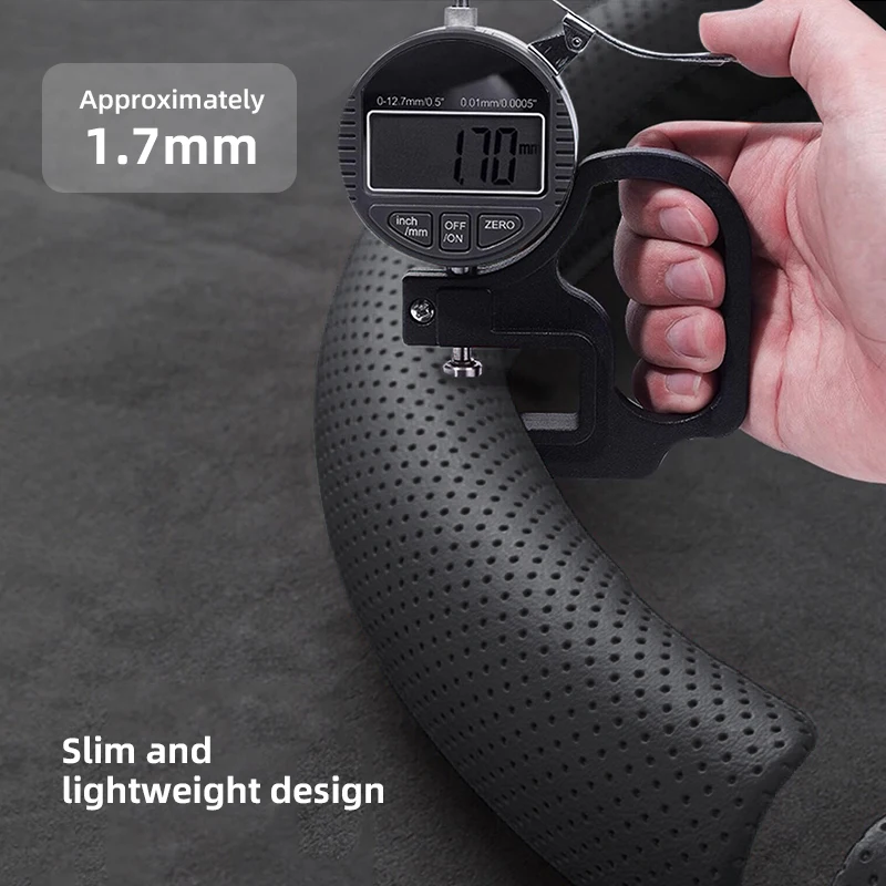 3pcs Peugeot Steering Wheel Cover Breathable Anti Slip Grip For Peugeot 206 308 208 207 3008 307 2008 508 407 5008 408 4008 301 view 6