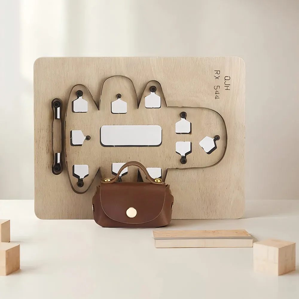 Münzbörse Mini-Handtasche Leder-Stanzform DIY Leder-Stanzwerkzeug-Set Lederhandwerk Bastelwerkzeug-Set Lederhandwerk-Herstellung