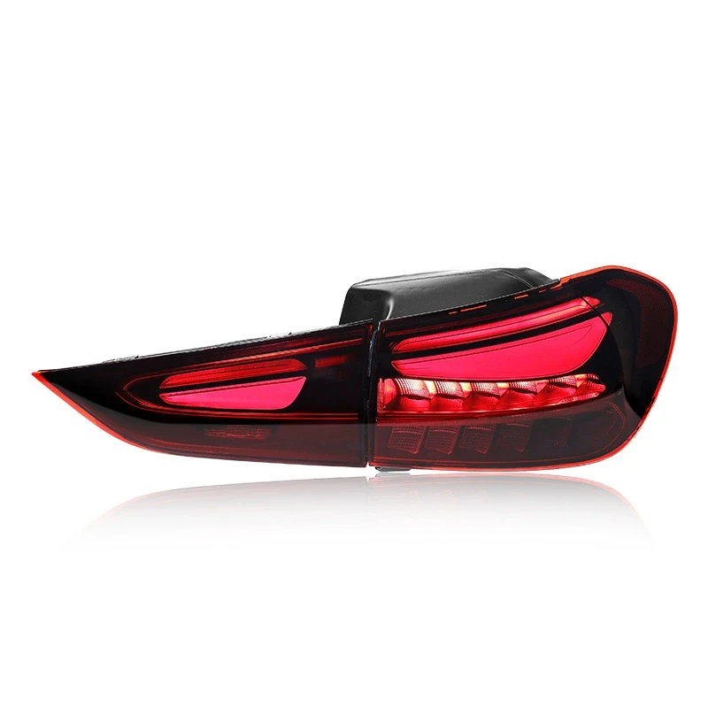 1 Pair LED Tail Light Assembly for GLA 180 200 220 W247 2020 2021 2022 2023 Tail Lights Plug and Play Rear Tail Lamps