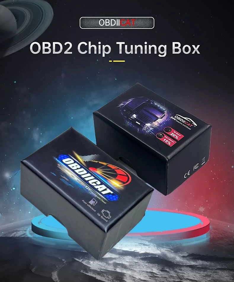 HK-V2 OBD2 Chip-Tuning-Box-Tool Neu PRO/Ultimate Leistungs- und Drehmomentsteigerung für Benzin- & Dieselfahrzeuge OBD2 Auto-Tuning-Tool Power Box – Detail 3