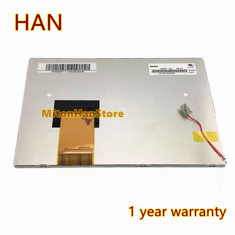 

Новый оригинальный 8-дюймовый ЖК-дисплей G080Y1-T01 (100% проверен перед отправкой)