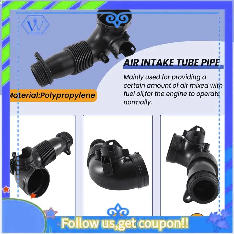 

M46K-Air Intake Tube Pipe 13717605638 For BWM F22 F23 F30 F32 F33 F34 228I 2014-16