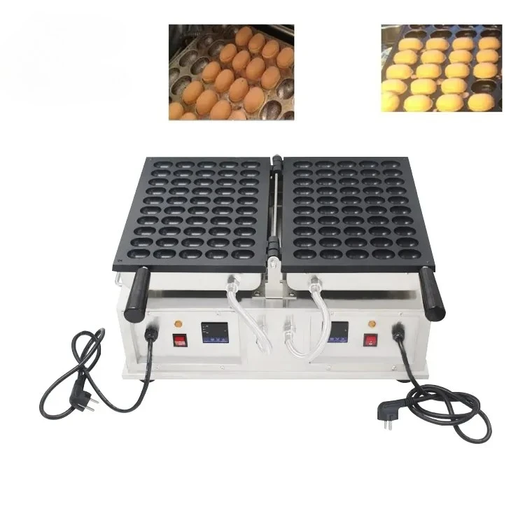 Máquina para hacer gofres de burbujas japonesa con pantalla Digital, Mini máquina para hacer pasteles de esponja Castella, tortas Castella voladoras para bebés, parrilla de hierro para panadero