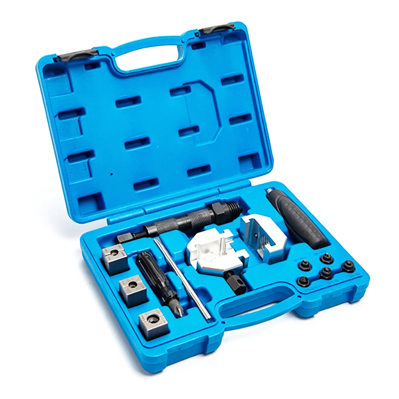 

Набор инструментов для развальцовки тормозных труб SAE + расширители DIN до труб диаметром 3/16 дюйма, 4,75 мм, 5 мм, 6 мм, гидравлический расширитель VT13881