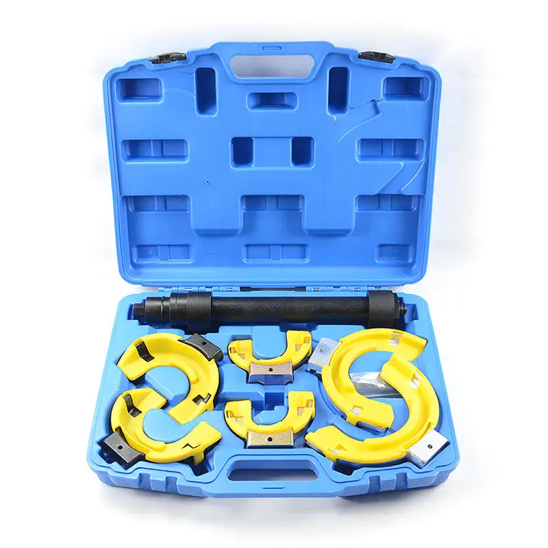 

Car Universal Coil Spring Compressor Set with Protect Cover Automotive Suspension Heavy Duty Removal Repair Kit TB060