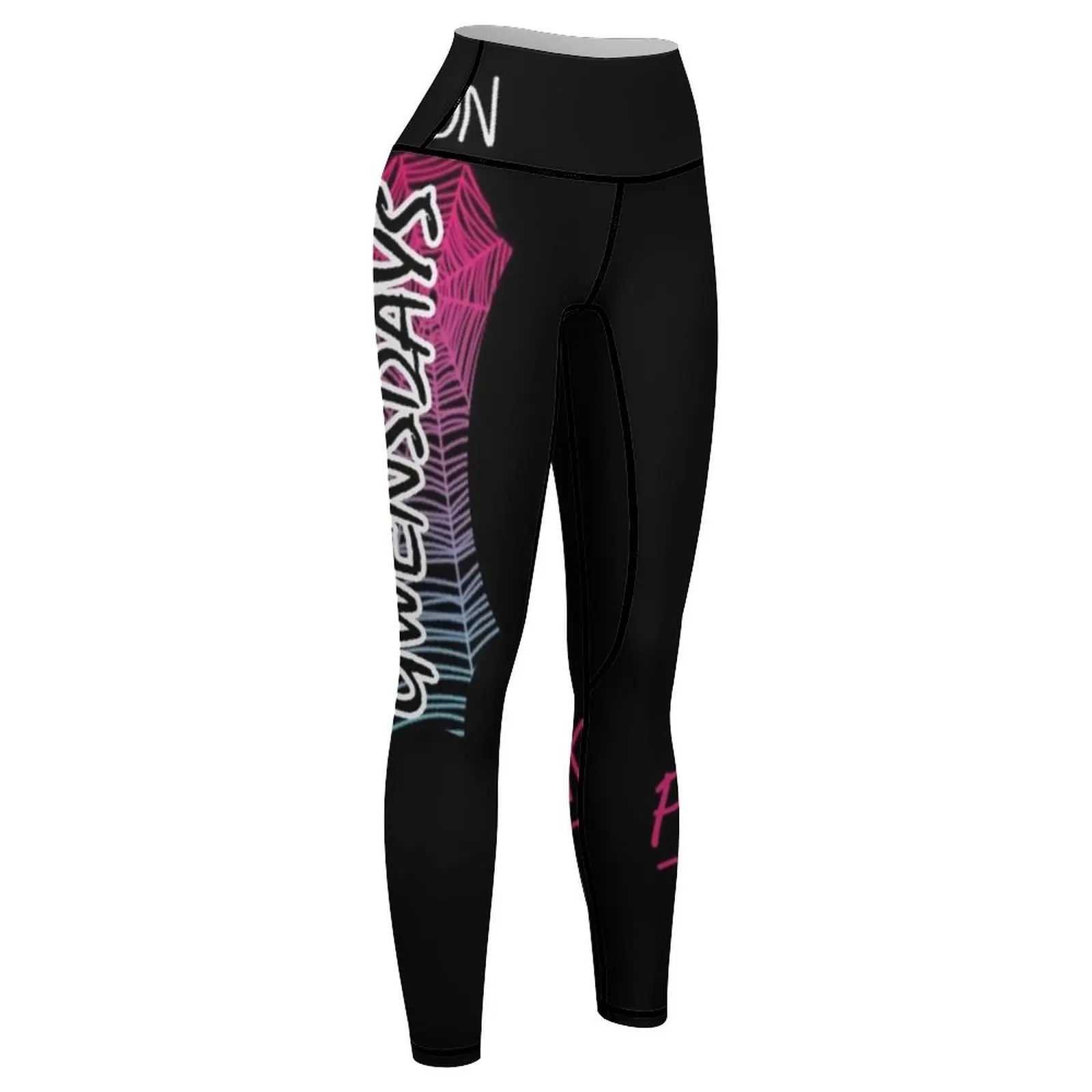 Gwensdays we wear pink Leggings legings for fitness Sports pants for Womens Leggings