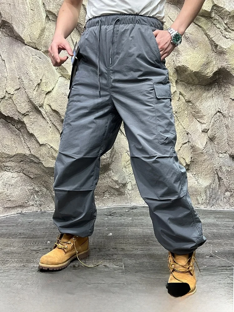 Pantalones de Plumón para Hombre, Serie Frío Extremo, Relleno de Plumón 90 Du, Impermeables, Resistentes al Viento, Estilo Paracaidista, Cálidos, Casuales, para Trabajo