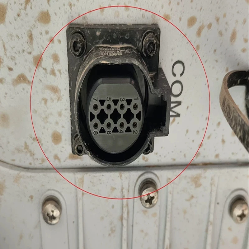 RS 485 8 Pin Communication Terminal For 100-196KW Huawei Inverter