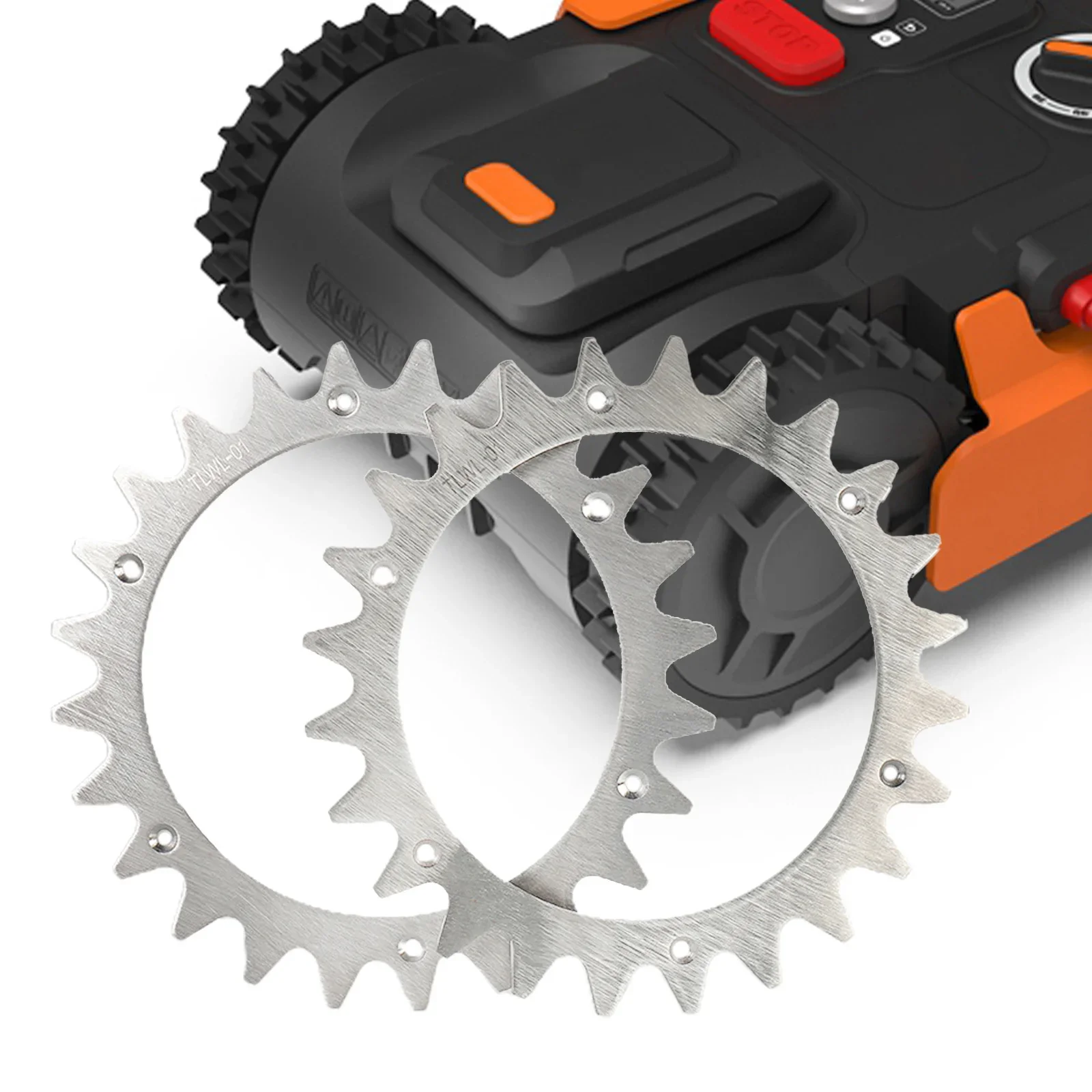 Robótico Mower Roda de Tração Rodas Auxiliares Melhoradas Spikes para Plus s m Robot Lawn Mower