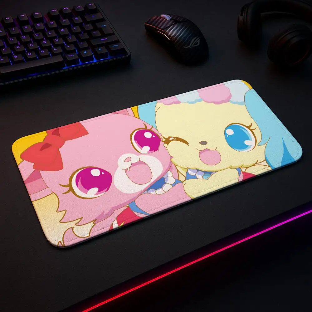 

Коврик для мыши Jewelpet, игровой коврик, большой размер XXL90x40 см x 5 мм, коврики для стола, игровые аксессуары, детали ПК